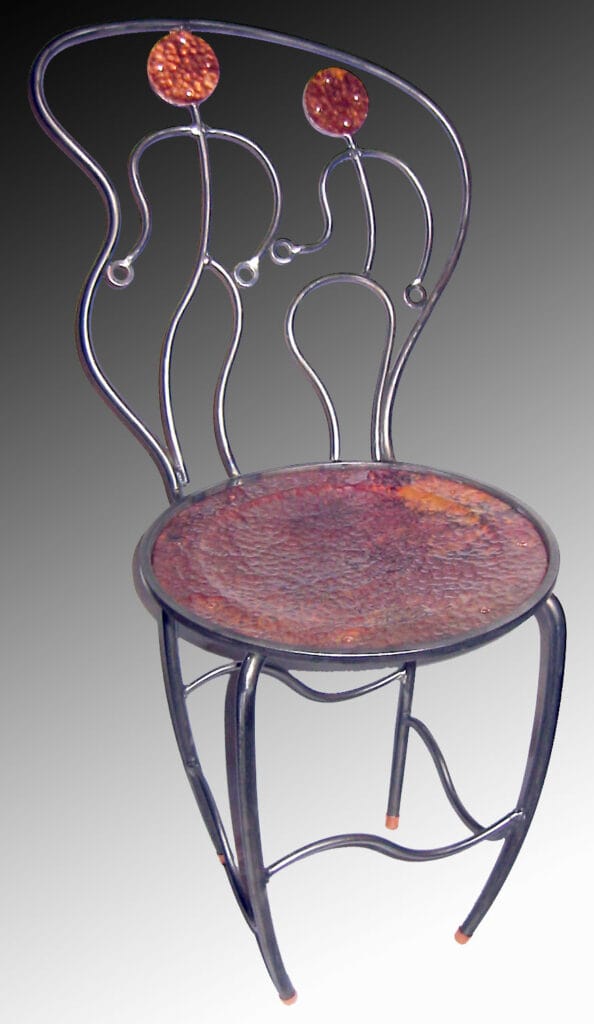 Dancer Café Chair, Flirting Couple